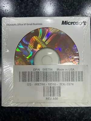 Microsoft Office XP Small Business Sealed Includes Product Key • $29.95