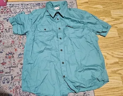 Lot Of 2 Men's XL Button Up Shirts (Powerade & Magellan 1 Short Sleeve & 1 Long • $2.25