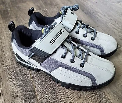 Shimano Men's SH-MT40WL Off Road Spin Mtn Cycling Shoe Blue US Size 7.5 • $29