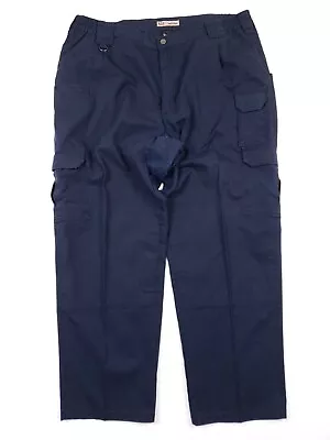 5.11 Tactical Pants Mens 42x30 Blue Taclite Pro Cargo Ripstop Utility D-Ring • $22.38