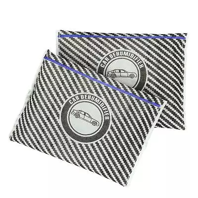 £7.99 • Buy 2 X 200g Car Dehumidifier Silica Gel Pad Reusable Moisture Absorber Damp Bag