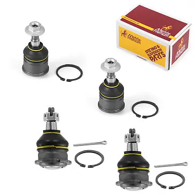 Ball Joint Upper And Lower 4 PCS Kit K9385 K90336 Fits Ford • $31.98