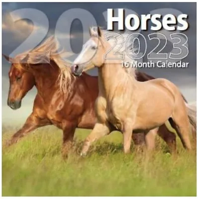 $12.95 • Buy 2023 Horses Full Size Wall Calendar