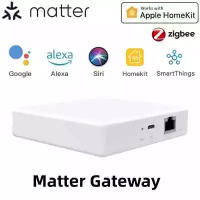 Matter Thread Hub Zigbee Smart Home Bridge Matter Gateway Hub Voice Control • $57.34