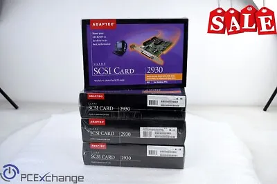 Adaptec Ultra SCSI Card 2930 SCSI Controller Card AHA-2930U - LOT Of 4 - SEALED • $100