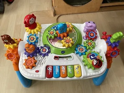 VTech Gear Zooz 2 In 1 Jungle  Friends Activity Table Baby And Toddlers • £25