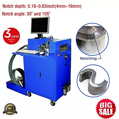 US 110V CNC Notching Notcher Machine For Metal Channel Letter Single Side Notch • $7318.22