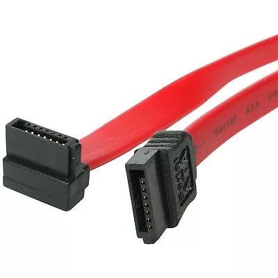 StarTech.com 24in SATA To Right Angle SATA Serial ATA Cable (SATA24RA1) 24 Inch  • $19