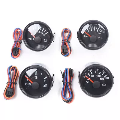 6 Gauge Set GPS Speedometer Waterproof For Truck Car Marine Boat Yacht Universal • $127.30