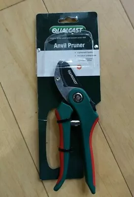 QUALCAST Anvil Pruner Secateurs - NEW & Sealed • £7.95