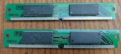 Vintage GT-7275 2 X 4MB 72-pin B7468B TIN SIMM RAM Memory Modules 8MB Total • £11.99