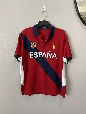 Polo Ralph Lauren Mens Custom Fit Espana Country Polo XL Custom Fit • $32