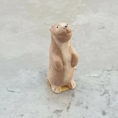 Lammermuir Miniature Stoat Meerkat Ornament Figure Scotland Handpainted • £10