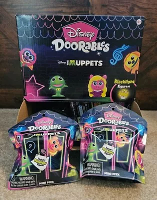 THE MUPPETS Doorables BLACKLIGHT Figures - YOU CHOOSE! Disney LOWEST PRICES! NEW • $10