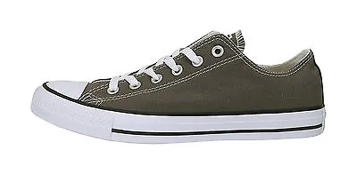 CONVERSE Chuck Taylor All Star Low Gray Charcoal Canvas Women Men Shoes • $55