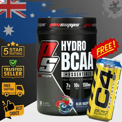 Pro Supps Hydro Bcaa + Essentials Strength Muscle Recovery Hydration Free C4 Can • $39.11