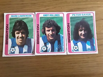 £2.89 • Buy Topps Chewing Gum Football Cards 78/79 Season Brighton And Hove Albion 