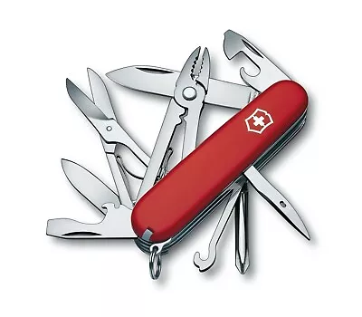 New Swiss Army 1.4723-033-x1 Red  Deluxe Tinker  Multi Tool Victorinox Knife • $61.99