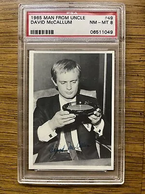 1965 Man From Uncle #49 David McCallum PSA 8 NM-MT • $14.99