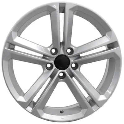$250.28 • Buy Wheel 2005-2019 VW Jetta VW18 18'' Alloy Rim 5 Lug 112mm Silver 