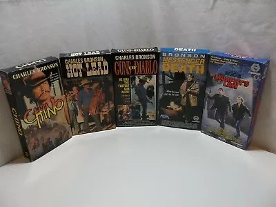 LOT Of 5 Charles Bronson VHS Murphys Law Messenger Of Death Chino Hot Lead + • $12.99