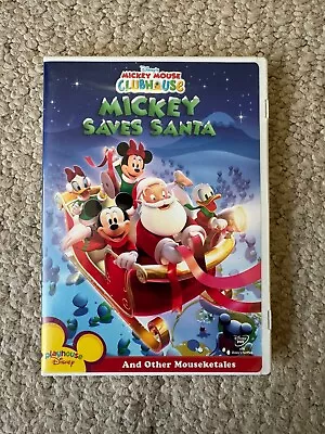 Mickey Mouse Clubhouse - Mickey Saves Santa - DVD - Good Condition • $4.99