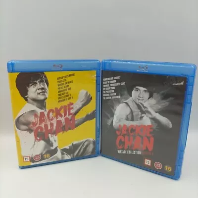 Jackie Chan Vintage Collection Vol 1 & 4 Blu Ray Box Sets • £39.95