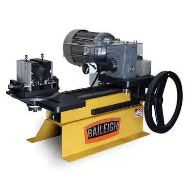 $3299 • Buy Baileigh 1008056 TN-300 110V Hole Saw Tube Pipe Notcher W/Rigid Steel Plate Base