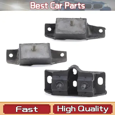 3x Motor & Transmission Mount Kit For Mustang 289 Engine 64-66 Before 3/1966 New • $62.37