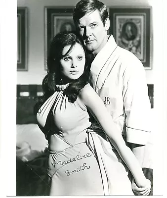 Madeline Smith Signed Photo Autograph James Bond Live And Let Die Hammer Horror • £9.99