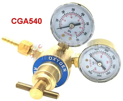 Oxygen Gas Regulator Welding Cutting Torch Pressure Gauge Fits Victor Brass NEW • $29.90
