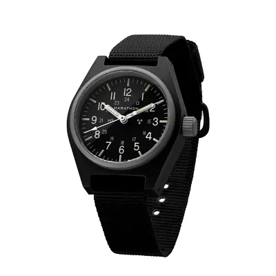 Marathon (GPM) Military Field Automatic Watch With Black Nylon Strap WW194003... • $560.05