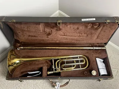 Vincent Bach Stradivarius Model 42 Trombone W/ Hard Case & Mouth Piece  • $1700