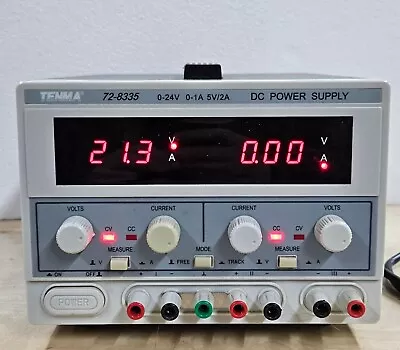 Tenma 72-8335 Laboratory DC Power Supply (power On/Untested) Near Mint Condition • $89.99