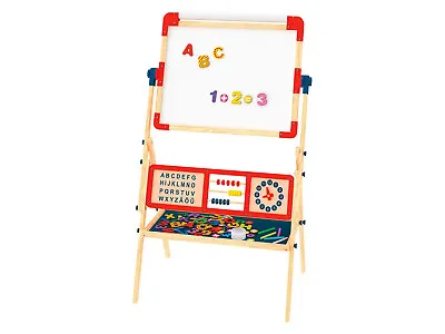 £33.99 • Buy Childs Double Sided Folding Magnetic Drawing Board Easel Colour  For Kids