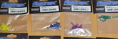 Fastrax FAST212 FAST213 Body Clips Choice Of Colours Metallic And Fluorescent • £0.99