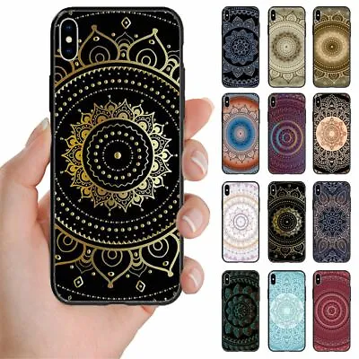 For Samsung Galaxy Series Mandala Pattern Print Back Case Mobile Phone Cover #1 • $9.98