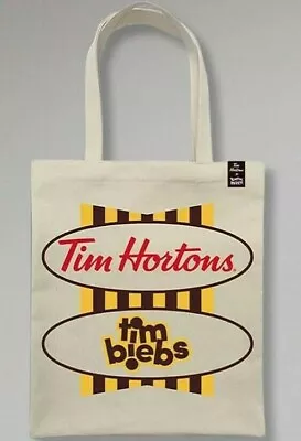 £29 • Buy Tim Biebs Tote Bag - Official Justin Bieber X Tim Hortons Merch (BNWT)