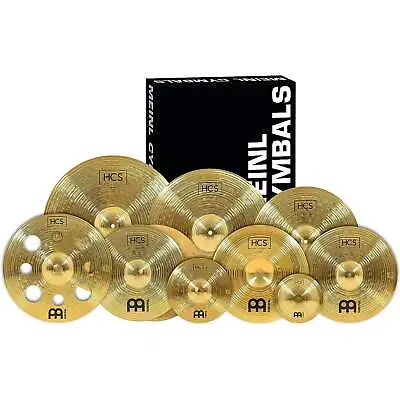 Meinl Cymbals HCS Ultimate Cymbal Set Box With Free 16” Trash Crash • $529.99