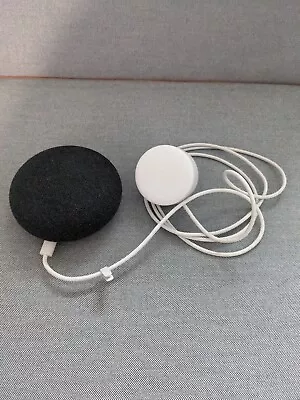 Google Home Mini Smart Speaker - Charcoal • $0.99