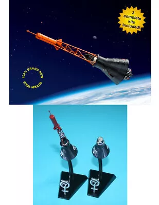 Horizon 1/72 Spacecraft Series - Mercury Spacecraft (2 Kits) • $19.25