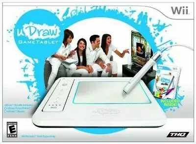 Xbox 360 : UDraw Studio W/ UDraw GameTablet - Nintendo Wii VideoGames • $7.28