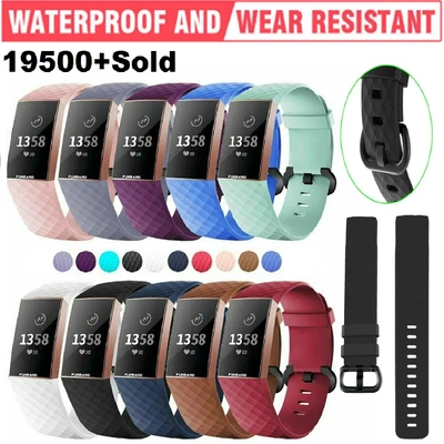 $7.45 • Buy Fitbit Charge 2/3/4 Various Luxe Band Replacement Wristband Watch Strap Bracelet