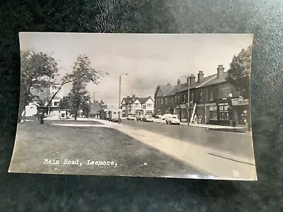 VINTAGE POSTCARD Leamore Bloxwich Walsall 1960s Main Road Leamore Ex View 2 • £3.99