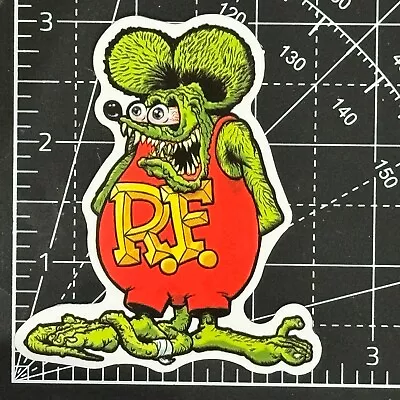 R.F.  Laughing Rat Rod Vinyl Sticker Decal - Big Daddy Ed Roth PVC Sticker Bomb • $5.99