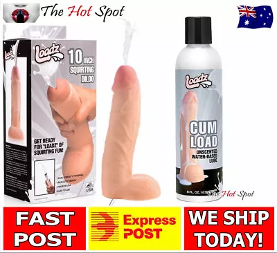 Loadz Cum Squirt Lube Jizz Spunk Ejaculation Dildo Adult Sex Toy Dildos Come • $128.99