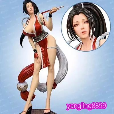 New The King Of Fighters Model Mai Shiranui PVC Figure Girl Statue Fan Gift 20  • $134.31