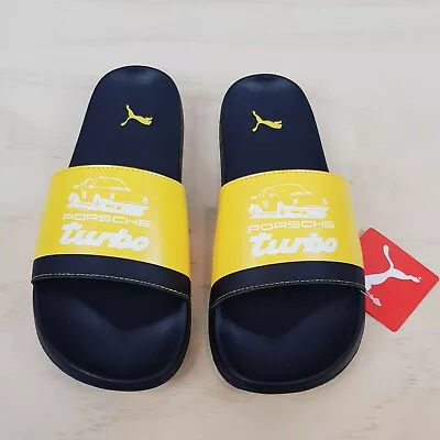 $75 • Buy PORSCHE Puma Mens Size US 10 Or EUR 43 Legacy Leadcat 2.0 Motorsport Sandals NEW
