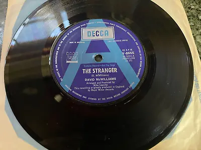 DAVID  McWILLIAMS :- The Stranger -AUSSIE DECCA PROMO - 1969 - : EX CONDITION • £9.17