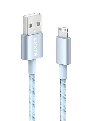 Anker 3.3ft Cable Premium Nylon USB-A To Lightning Cord MFi Certified For IPhone • £6.39